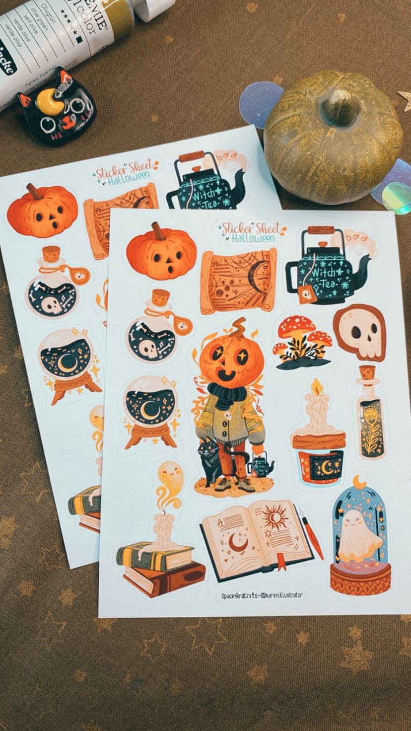 Halloween Sticker Sheet