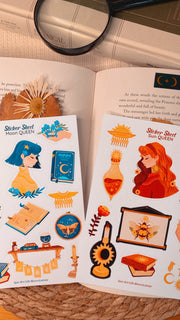 Sun and Moon Queen Sticker Sheet