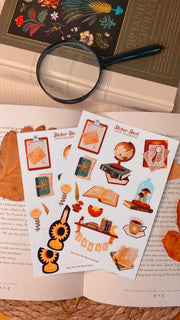 Dark Academia Sticker Sheet
