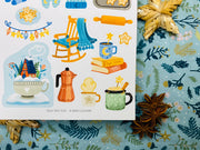 Hello Winter Sticker Sheet