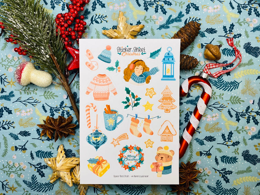 Christmas Sticker Sheet