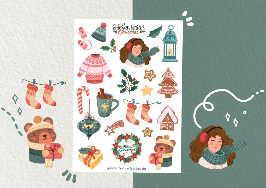 Christmas Sticker Sheet
