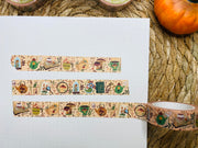 Vintage Mushroom Washi Tape