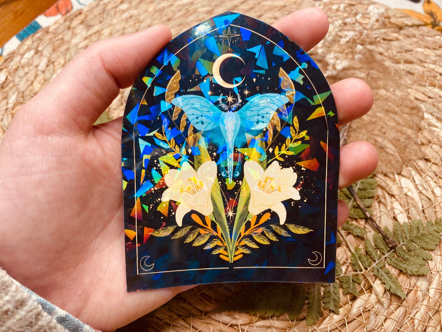 Butterfly Holographic Vinyl Stickers