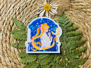 Moon Witch Holographic Vinyl Stickers
