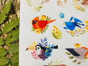 Bird Nest Sticker Sheet