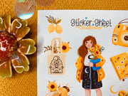 Sunflower Sticker Sheet