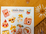 Strawberry Sticker Sheet