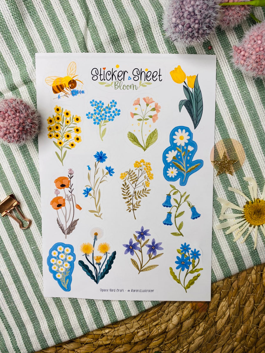 Bloom Sticker Sheet