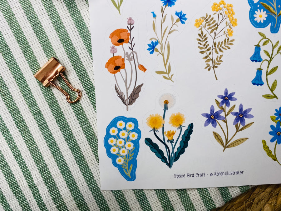 Bloom Sticker Sheet
