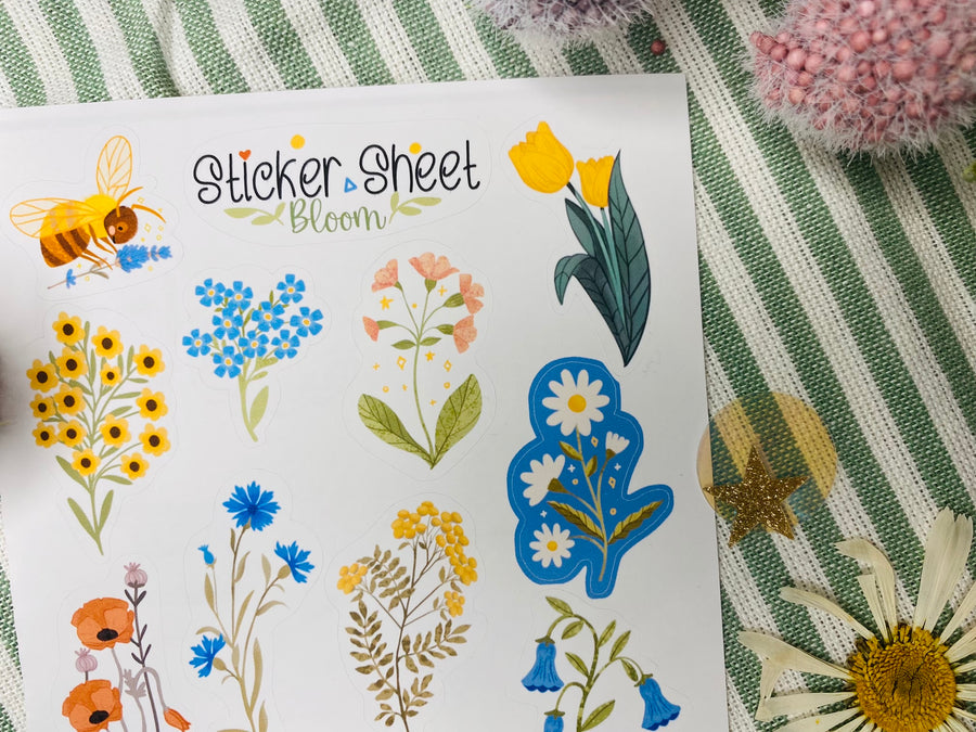Bloom Sticker Sheet