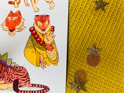 Tiger Sticker Sheet