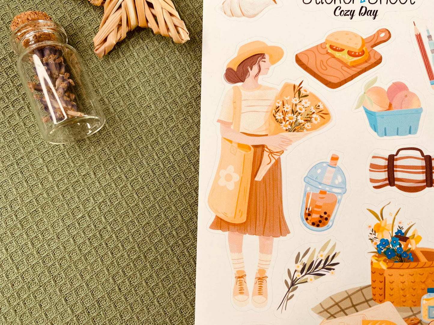 Cozy Day Sticker Sheet