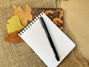 B Grade - Golden Leaf Ginko Lined Notebook