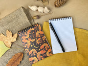 B Grade - Golden Leaf Ginko Lined Notebook