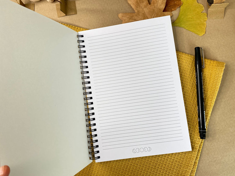 B Grade - Woodland Lined Notebook