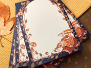 Wild Mushroom Notepad A6 To-Do List- Floral Planner