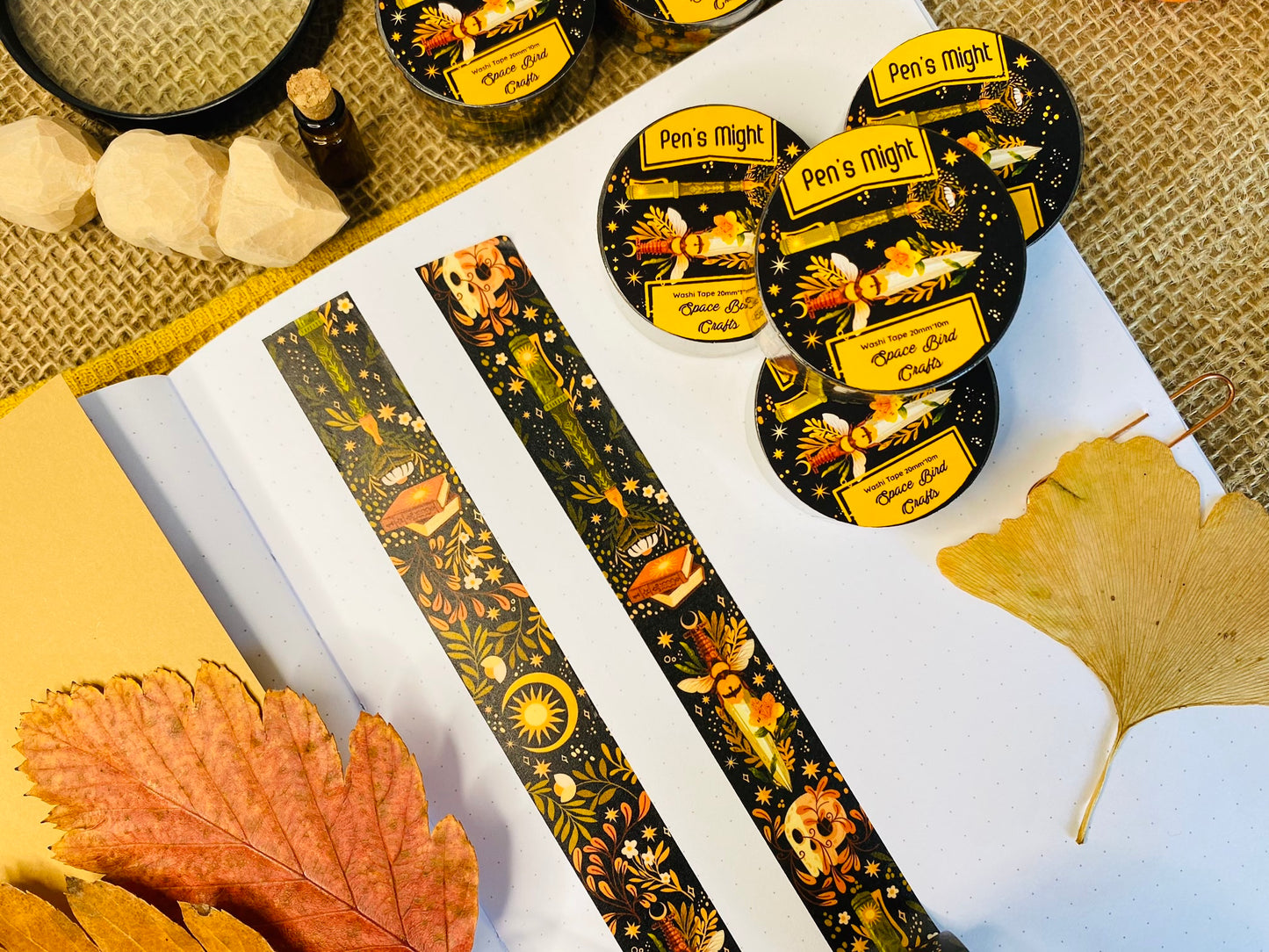 Pen´s Might Washi Tape