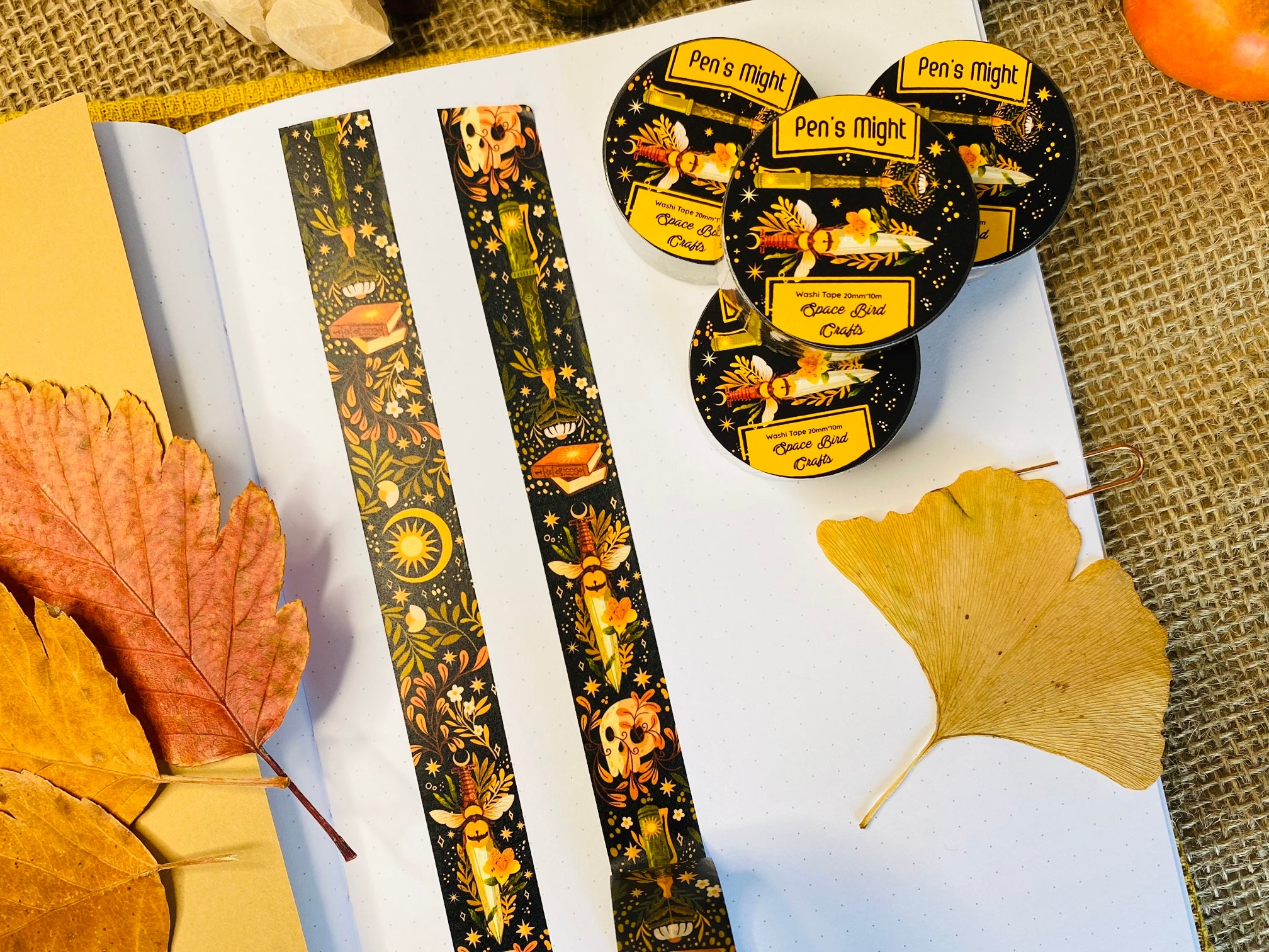 Pen´s Might Washi Tape