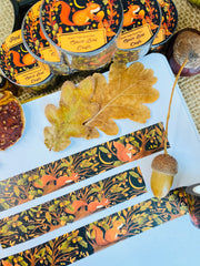 Red Tail Squirrel Washi Tape