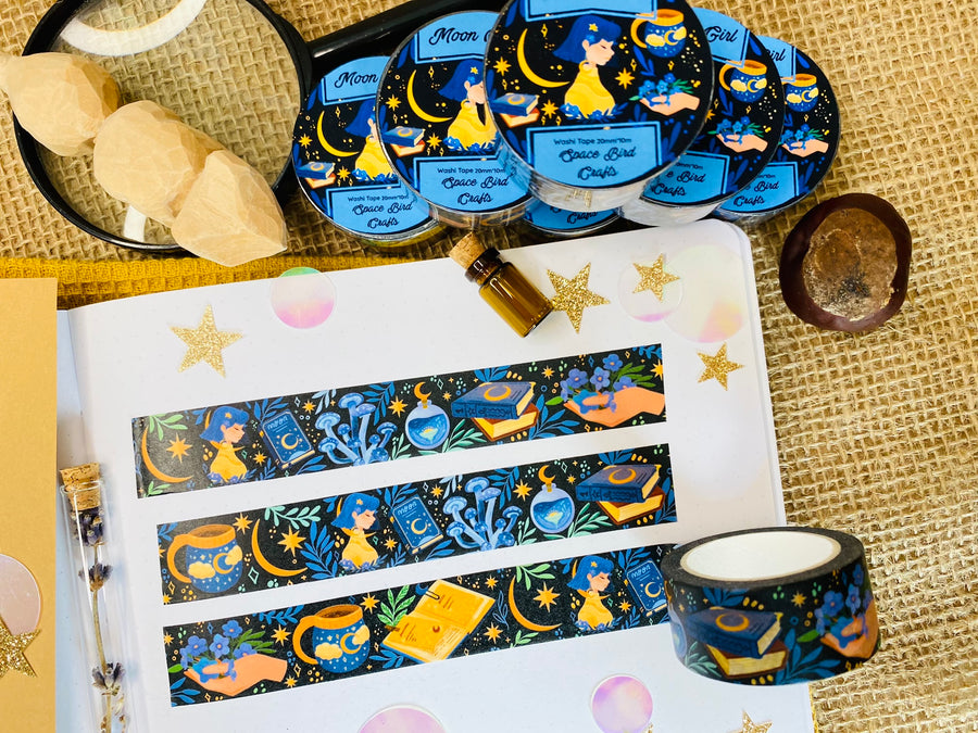 Moon Girl Washi Tape