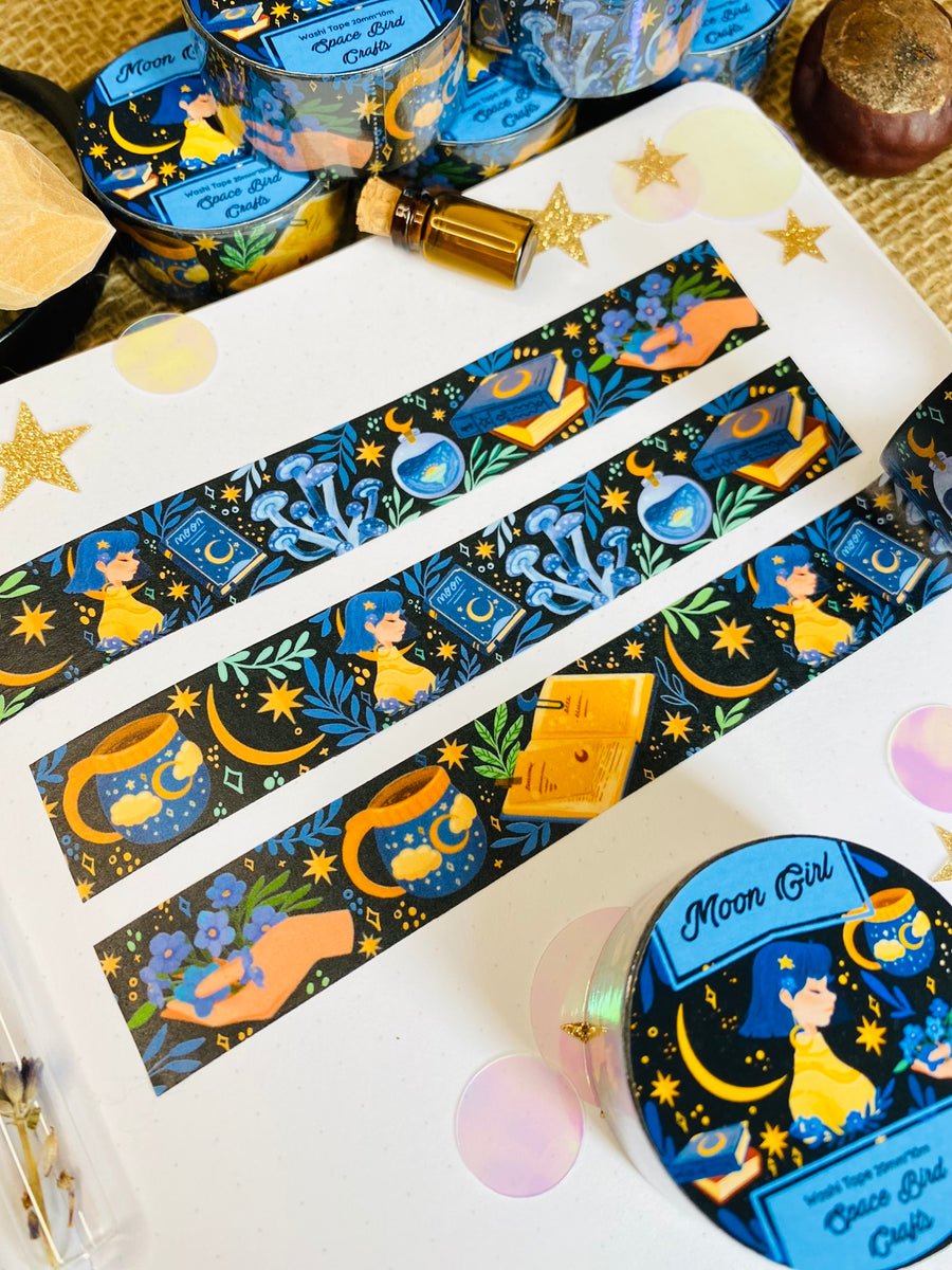 Moon Girl Washi Tape