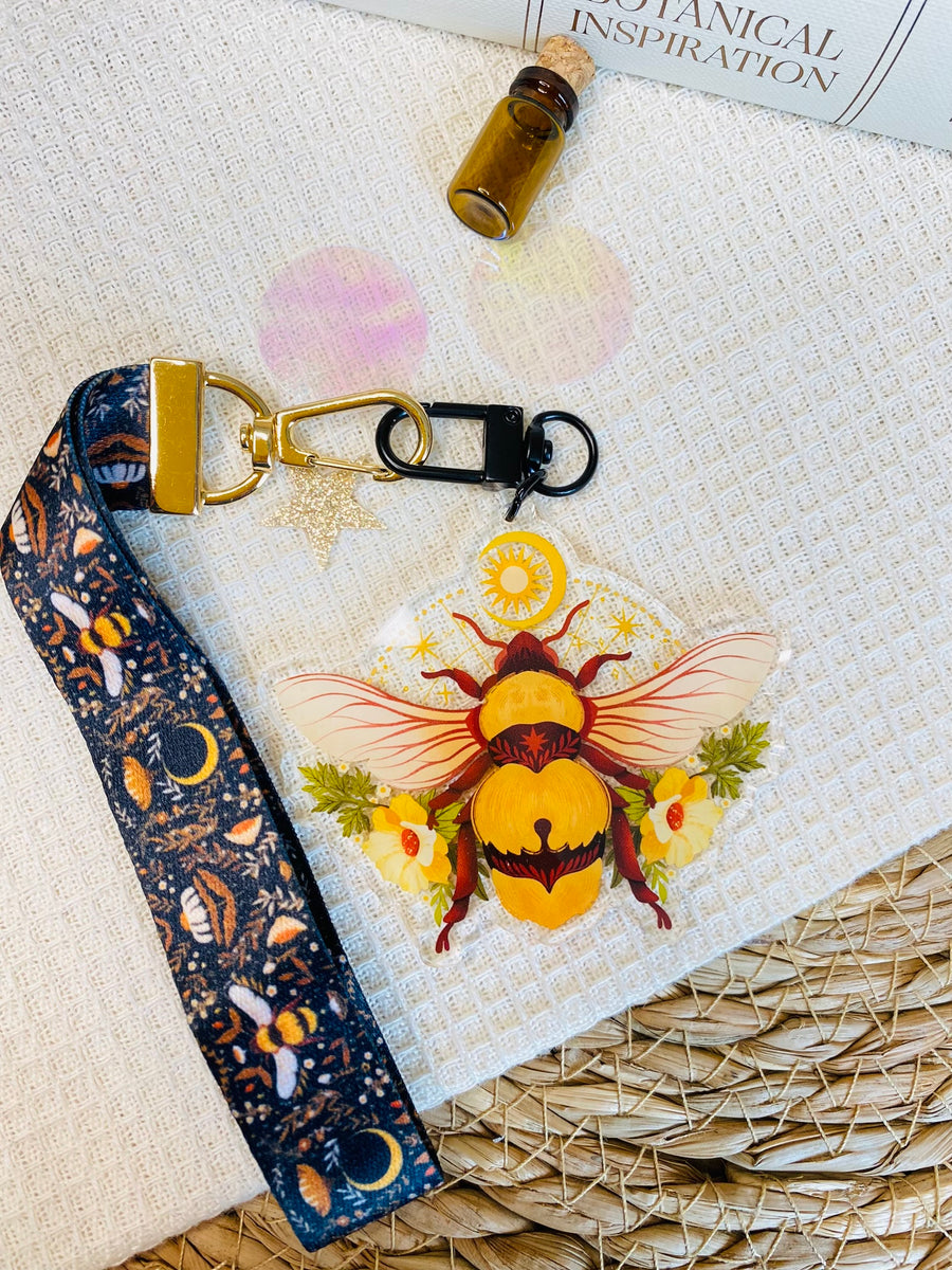 Queen Bee Keycharm