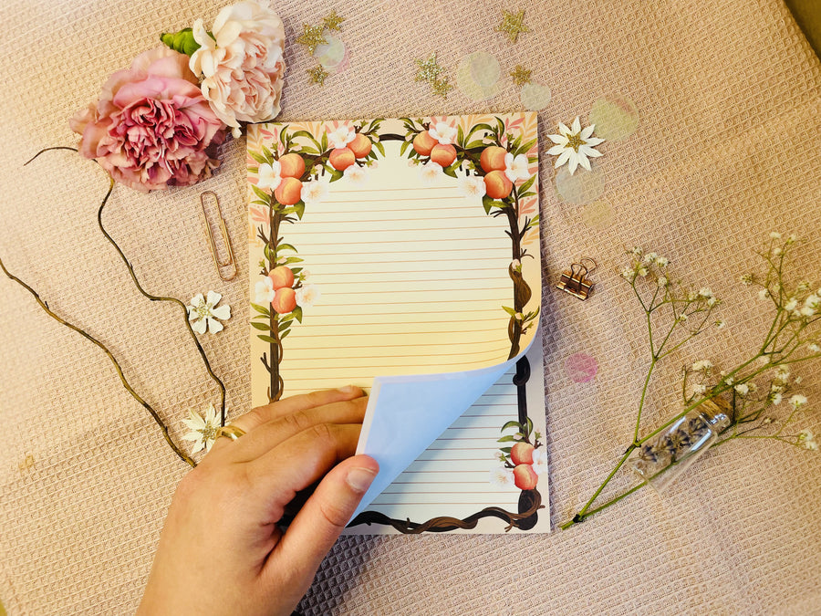 Peach Letter Paper A5 To Do - Letter Paper Notepad