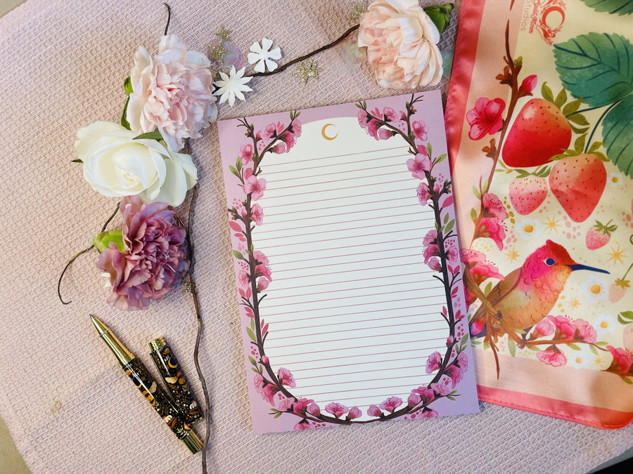 Sakura Letter Paper A5 To Do - Letter Paper Notepad