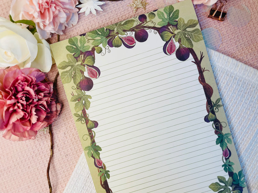 Fig Letter Paper A5 To Do - Letter Paper Notepad