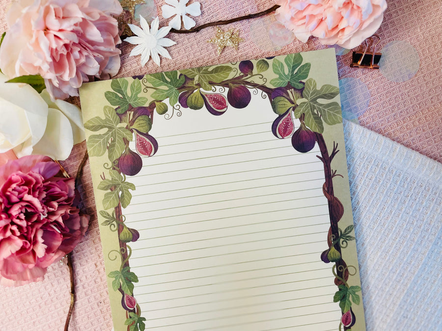 Fig Letter Paper A5 To Do - Letter Paper Notepad