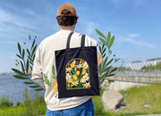 Tulip Bouquet Motive Tote Bag