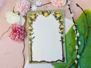 Lemon Letter Paper A5 To Do - Letter Paper Notepad