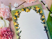 Lemon Letter Paper A5 To Do - Letter Paper Notepad