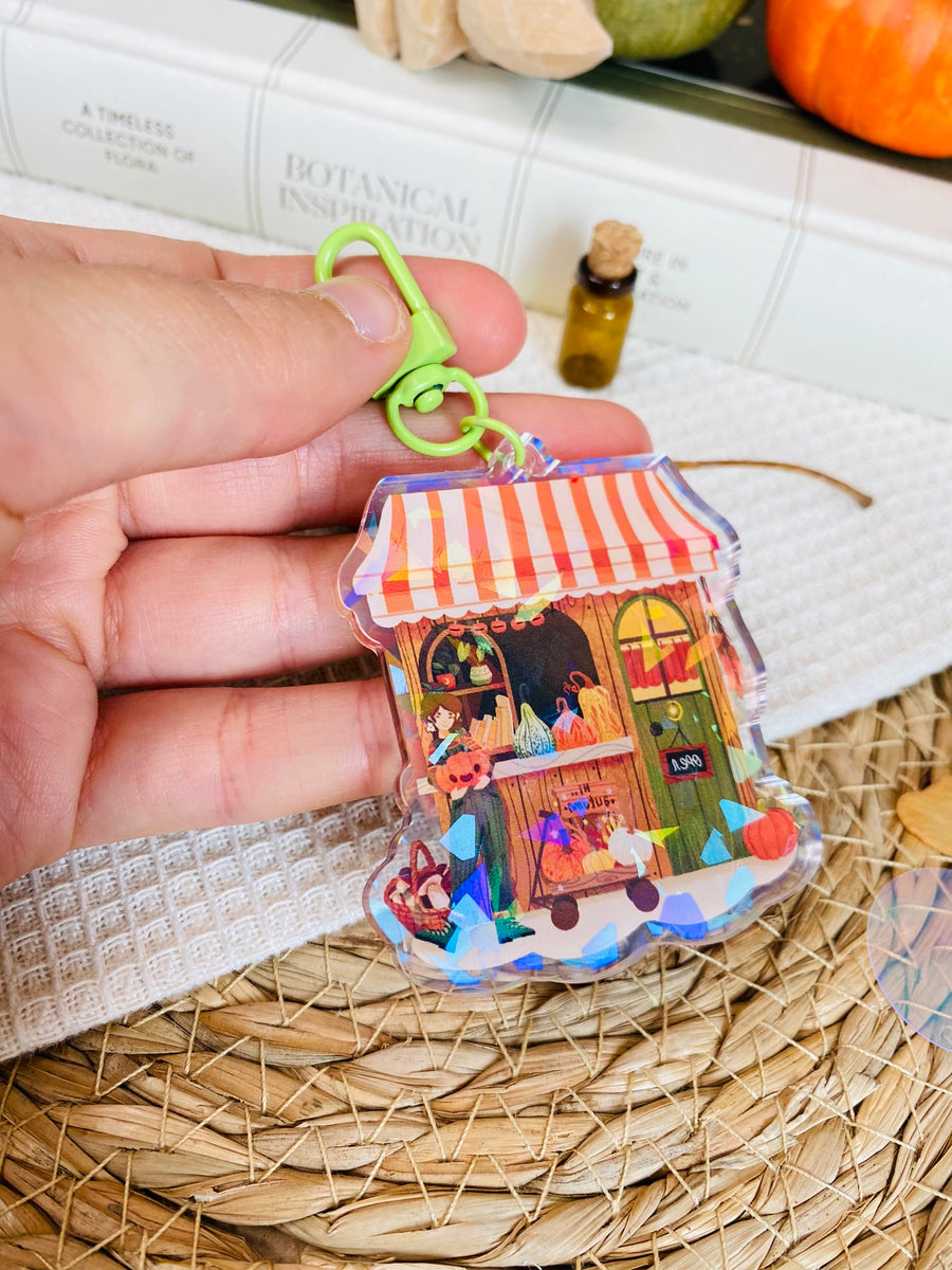 Pumpkin Patch Keycharm