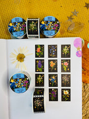 Floral Stamp Washi Tape
