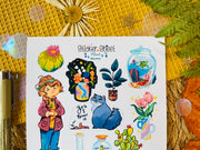 Plant Mama Sticker Sheet