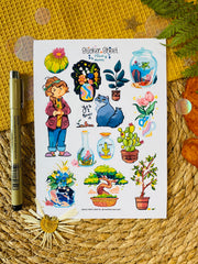 Plant Mama Sticker Sheet