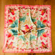 Strawberry Motive Scarf