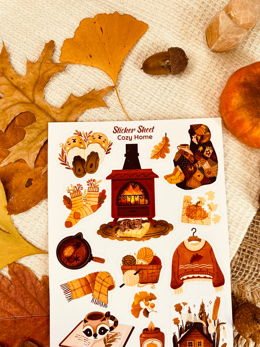 Cozy Home Sticker Sheet