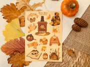 Cozy Home Sticker Sheet