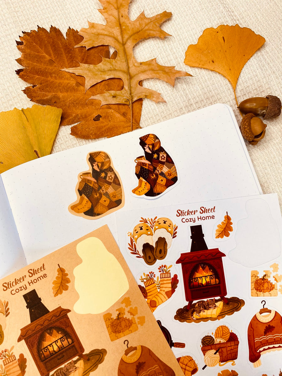 Cozy Home Sticker Sheet