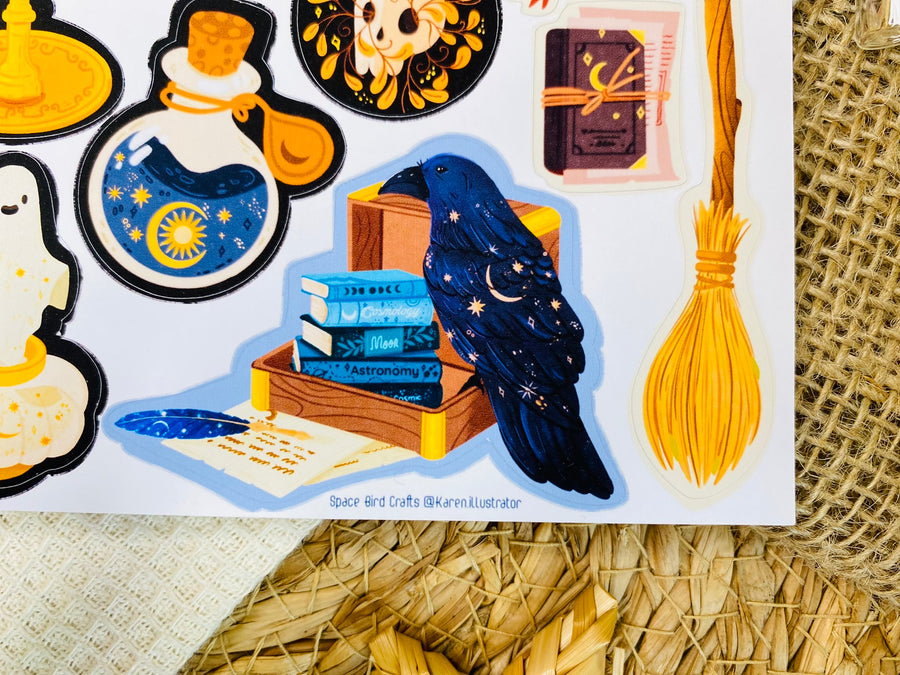 Witch Sticker Sheet