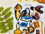 Witch Sticker Sheet