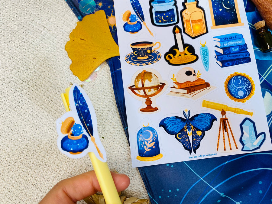 Cosmology Sticker Sheet