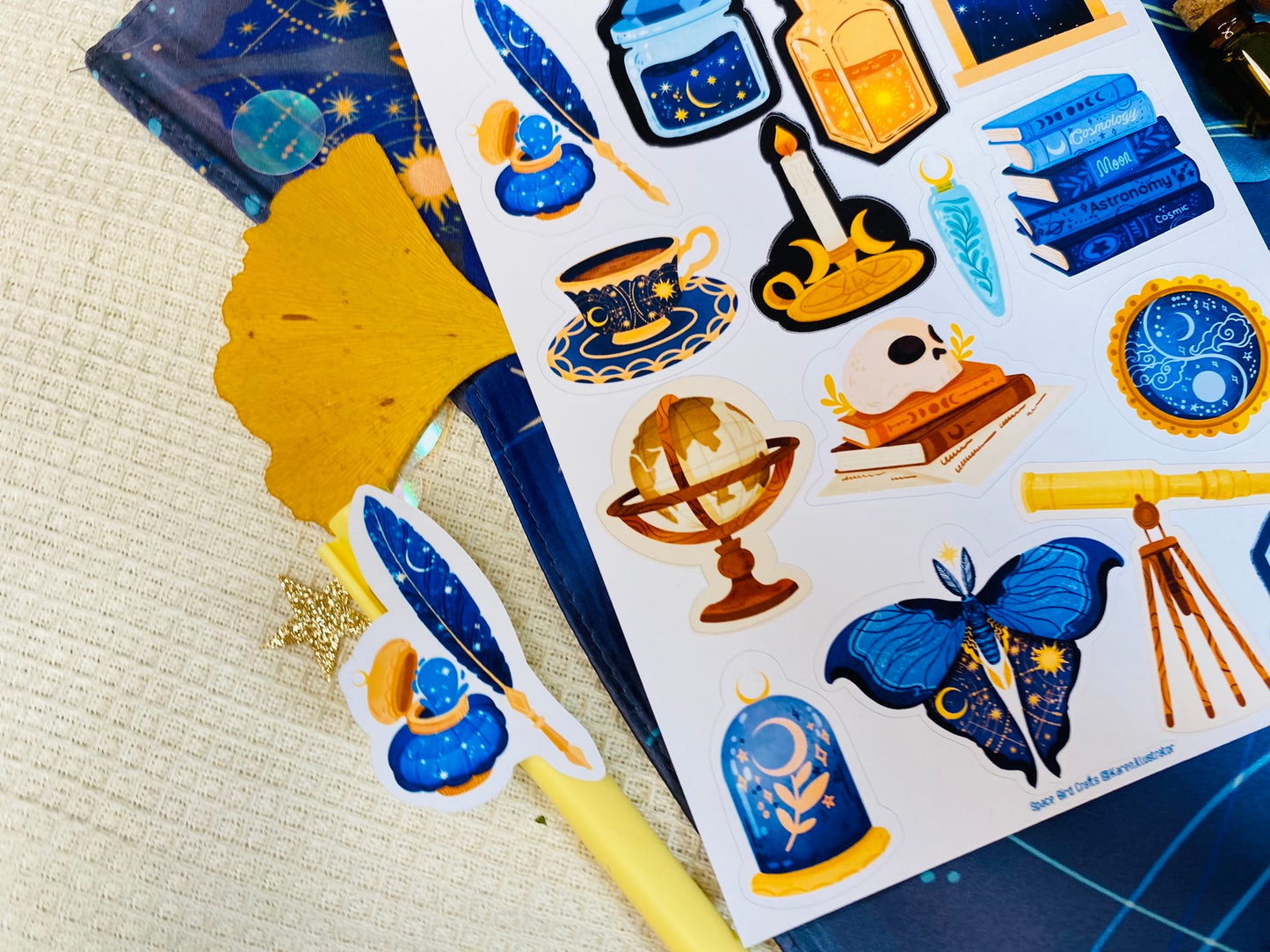 Cosmology Sticker Sheet