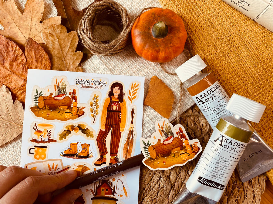 Autumn Spirit Sticker Sheet