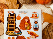 Fall Hygge Sticker Sheet