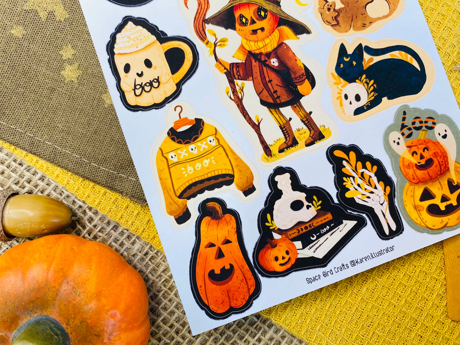 Halloween 2 Sticker Sheet