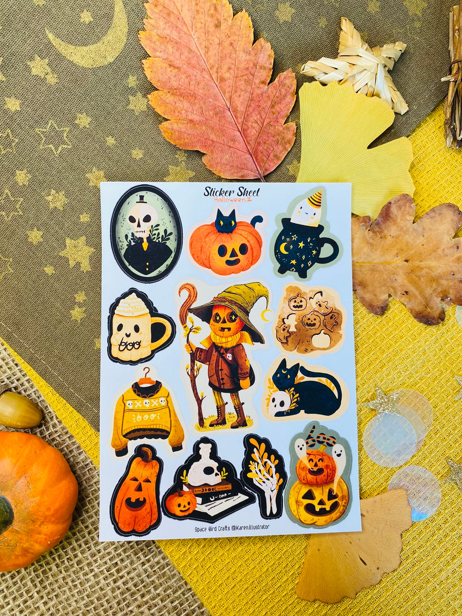 Halloween 2 Sticker Sheet